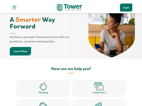 'towerfcu.org' screenshot