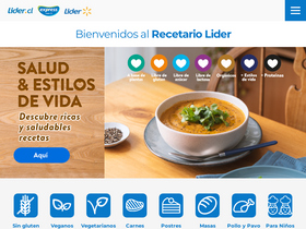 'recetaslider.cl' screenshot