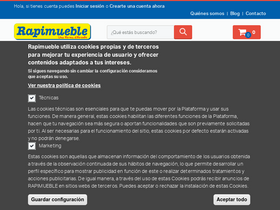 'rapimueble.com' screenshot