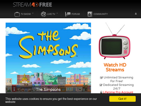 'stream4free.live' screenshot