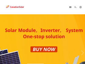 'csisolar.com' screenshot