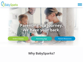 'administrator.babysparks.com' screenshot