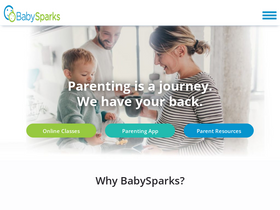 'babysparks.com' screenshot