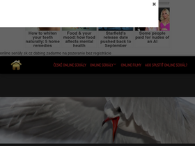 'serialis.sk' screenshot