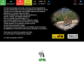 'altimetrias.net' screenshot