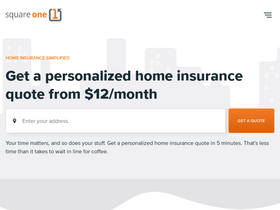 'squareone.ca' screenshot