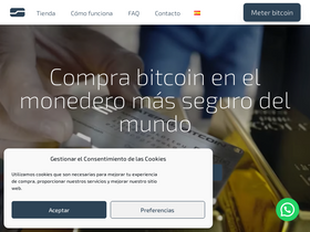 'materialbitcoin.com' screenshot