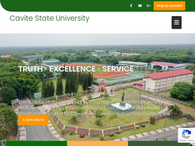'cvsu.edu.ph' screenshot
