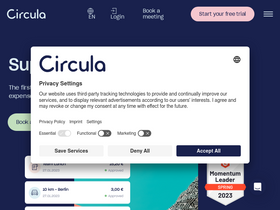 'circula.com' screenshot