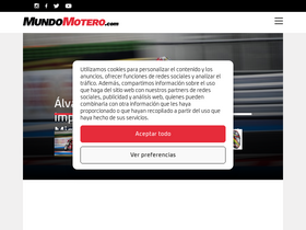 'mundomotero.com' screenshot