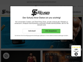 Stay-Focused homepage screenshot