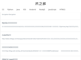 'shuzhiduo.com' screenshot