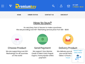 'premiumkey.co' screenshot