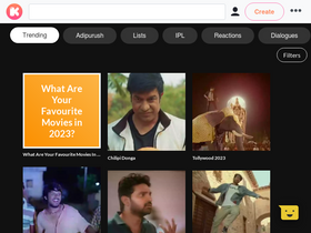 'kulfyapp.com' screenshot