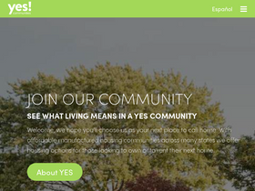 'yescommunities.com' screenshot