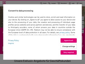 Geschaeftskunden Telekom De Analytics Market Share Data Ranking Similarweb