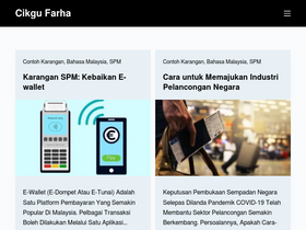 'cikgufarha.com' screenshot