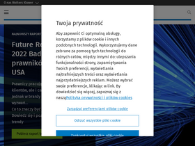 'wolterskluwer.pl' screenshot