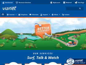 'vianet.ca' screenshot