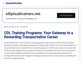 ellipticaltrainers.net