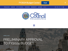 'phlcouncil.com' screenshot