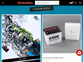 'skoterdelen.com' screenshot