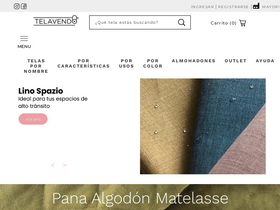 'telavendo.com.ar' screenshot