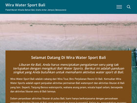 'water-sport-bali.com' screenshot