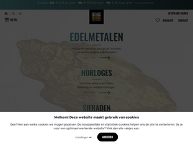 'edelmetaalrichard.be' screenshot