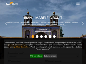 'daltravel.ro' screenshot