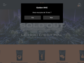 Golden High homepage screenshot