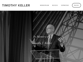 'timothykeller.com' screenshot