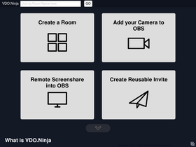 'vdo.ninja' screenshot