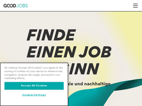 'goodjobs.eu' screenshot