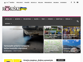 'grokiskis.lt' screenshot