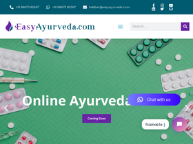 'easyayurveda.com' screenshot
