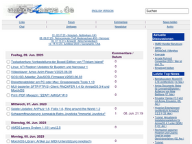 'amiga-news.de' screenshot