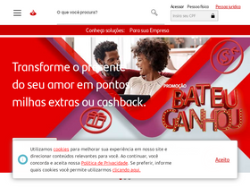 'santander.com.br' screenshot