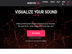 'musicvid.org' screenshot