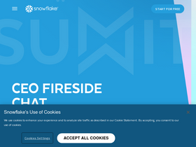 'snowflake.net' screenshot