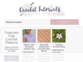 'freecrochettutorials.com' screenshot