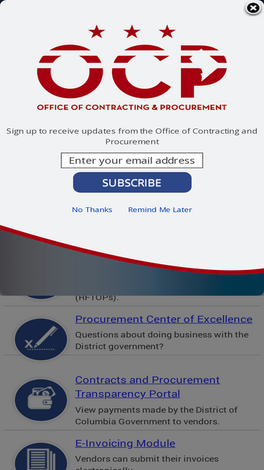 ocp.dc.gov