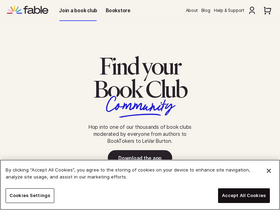 'fable.co' screenshot