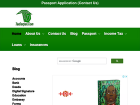 'taxdarpan.com' screenshot