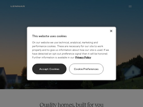 'lennar.com' screenshot