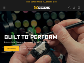 dexchk.com homepage screenshot