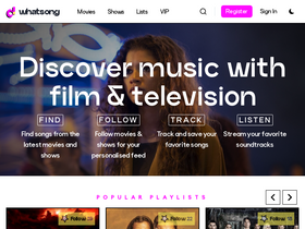 'what-song.com' screenshot