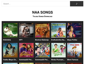 'naasongs.co' screenshot