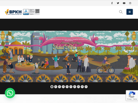 'bpkh.go.id' screenshot
