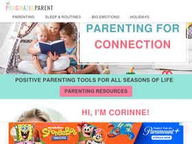 'thepragmaticparent.com' screenshot